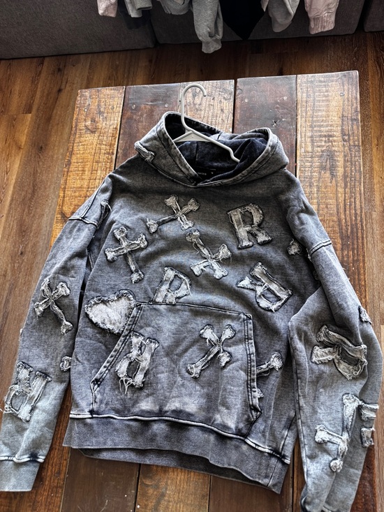 Racer Worldwide Other - Racer Worldwide Washed grey hoodie